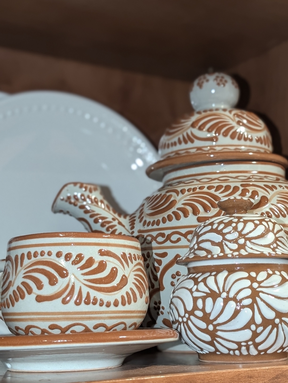 Talavera Cup And Saucer Set